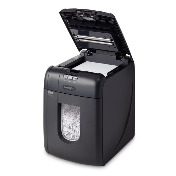Kensington AC K52079AM OfficeAssist Auto Feed Shredder A1300 AntiJam Cross Cut