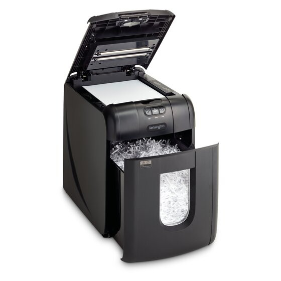 Kensington AC K52079AM OfficeAssist Auto Feed Shredder A1300 AntiJam Cross Cut