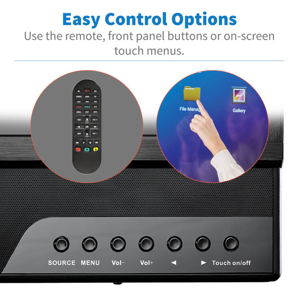 Tripp-Lite AC DMCSTP65CBP Mobile Interactive Display w Stand & Battery System