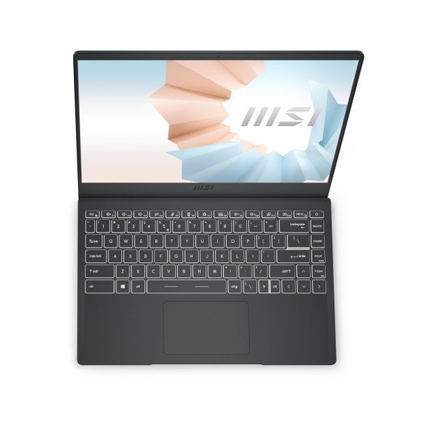 MSI Notebook Modern 14 B11MO-014CA Core i7-1165G7 UMA 16GB 512GB Windows 10 Home Carbon Gray Retail