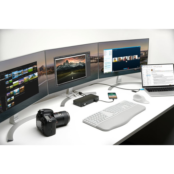 Kensington Accessory K36800NA SD4900P USB C TRIPLE VIDEO DESK DOCK Retail