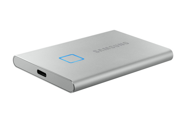 Samsung SSD MU-PC500S WW USB3.2 Gen.2 T7 Touch 500GB Portable SSD - Silver RTL