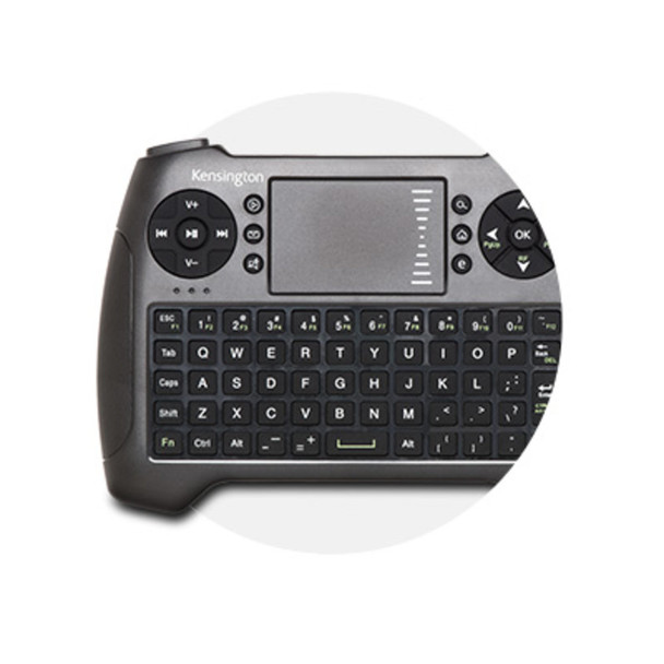 Kensington KB K75390US Wireless Handheld Keyboard Retail