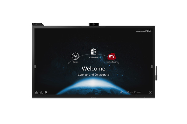 ViewSonic MN IFP6570 65 ViewBoard 4K Interactive Flat Panel w PCAP 3840x2160