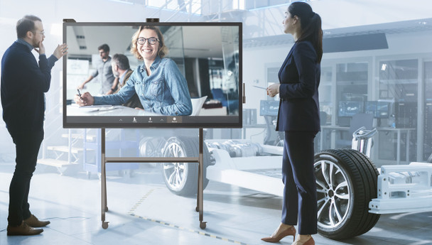 ViewSonic MN IFP6570 65 ViewBoard 4K Interactive Flat Panel w PCAP 3840x2160