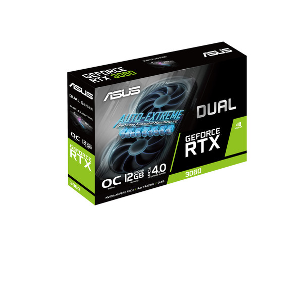 ASUS VCX DUAL-RTX3060-O12G-V2 GeForce RTX 3060 12GB GDDR6 192Bit PCIE Retail