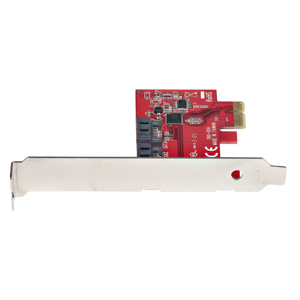 StarTech CC 2P6G-PCIE-SATA-CARD 2Port PCIe SATA Expansion Card 6Gbps Retail