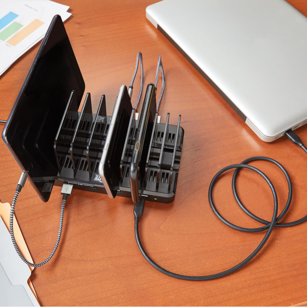 Tripp-Lite AC U280-008-CQC-ST 8port USB Smart Charging Station 120W USB Retail