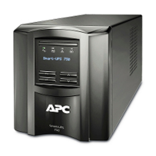 APC UPC SMT750I Smart-UPS 750VA LCD 230V 500Watts USB 40.0dBA Black Retail