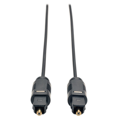 Tripp-Lite CB A102-03M-THIN UltraThin Toslink Digital Optical SPDIF Audio 10ft