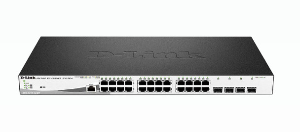 D-Link NT DGS-1210-28MP 28PT Smart Managed Gigabit PoE Switch Borwn Box