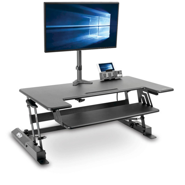 Tripp-Lite AC WWSSD3622 WorkWise Height-Adj SitStand Desktop Workstation 36x22