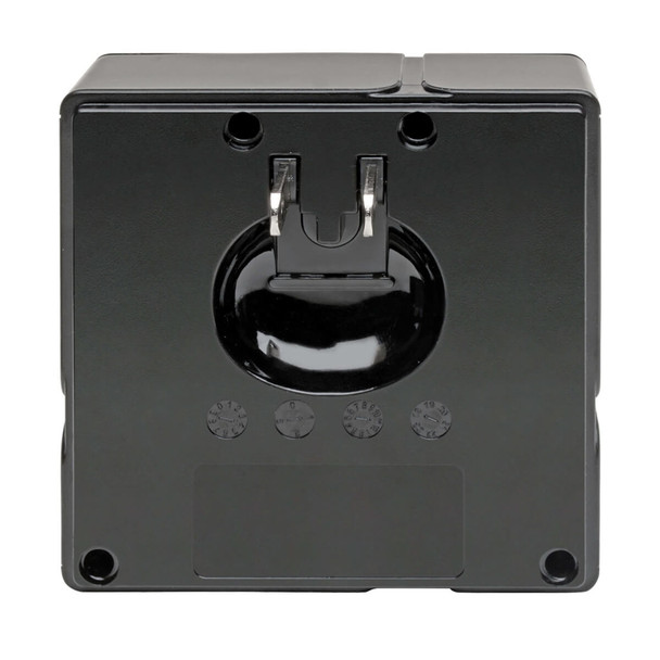 Tripp-Lite UP TLP366CUBEUSBB 6ft 3-Outlet Surge Protector Black Retail