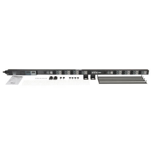 Tripp-Lite PDU3MV6L2130 ZeroU 3-Phase Metered 208 120V 8.6 Kw 36xC13 6xC19 RTL