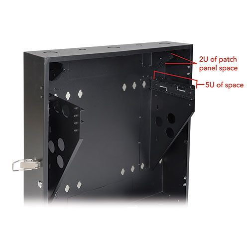 Tripp-Lite Accessory SRWF5U36 5U Low-Profile Wall-Mount Rack Enclosure Cabinet