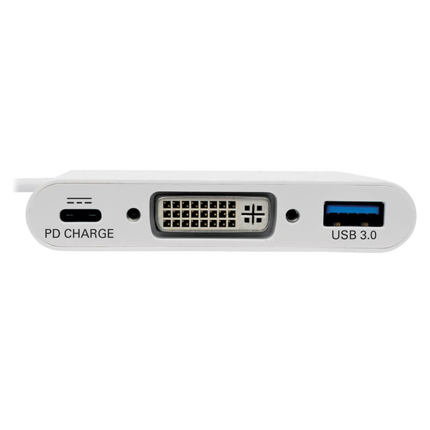 Tripp-Lite AC U444-06N-DU-C USB-C t DVI Adapter Thunderbolt3 1080p Retail