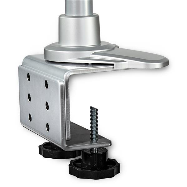 StarTech AC ARMQUADPS Quad-Monitor Mount - Full Motion - Premium Silver Retail