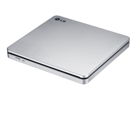 LG External Slim DVDRW GP70NS50 8X Silver Slot-in USB Cyberlink Retail