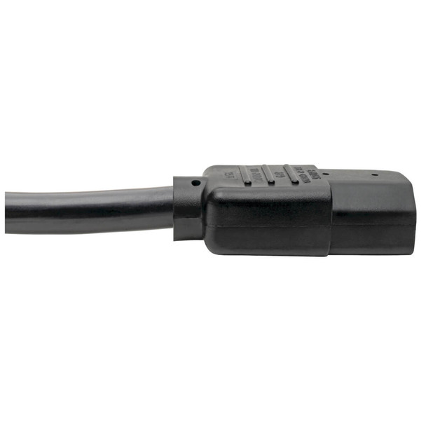 Tripp-Lite CB P019-004 4ft Power Cord NEMA 5-15P to C15 Heavy Duty 15A 125V