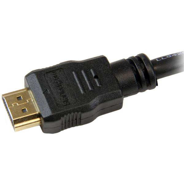 StarTech Cable HDMM1 1ft High Speed HDMI to HDMI M M Black Retail