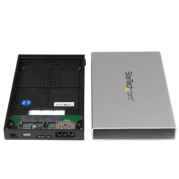 StarTech S251SMU33EP 2.5 eSATA or USB3.0 SATA3 HDD Enclosure Portable SSD HDD
