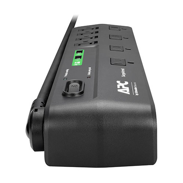 APC Home Office SurgeArrest P8U2 8 Outlets with 2 USB Charging Ports 120V RTL