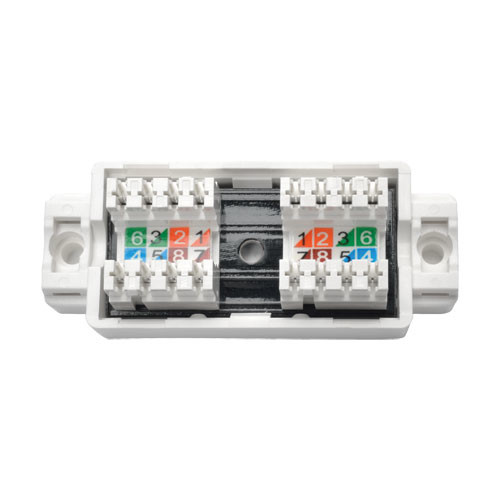 Tripp-Lite AC N237-001 Cat5e 6 Unshielded Surface-Mount Junction Box 110 IDC