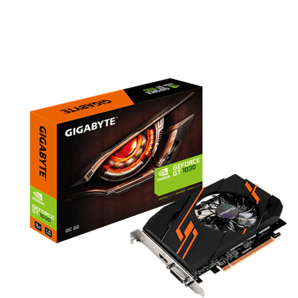 Gigabyte VCX GV-N1030OC-2GI GT 1030 OC 2GB GDDR5 64Bit DVI-D HDMI ATX Retail