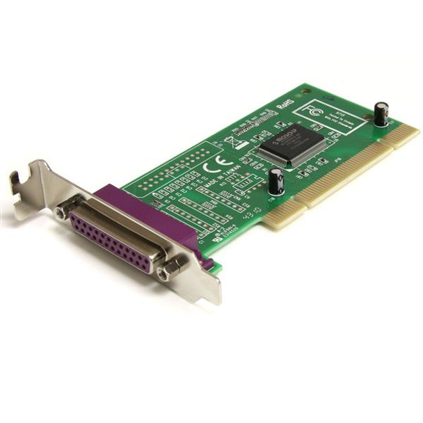 StarTech I O Card PCI1P_LP 1 Port Low Profile PCI Parallel Adapter Card RTL