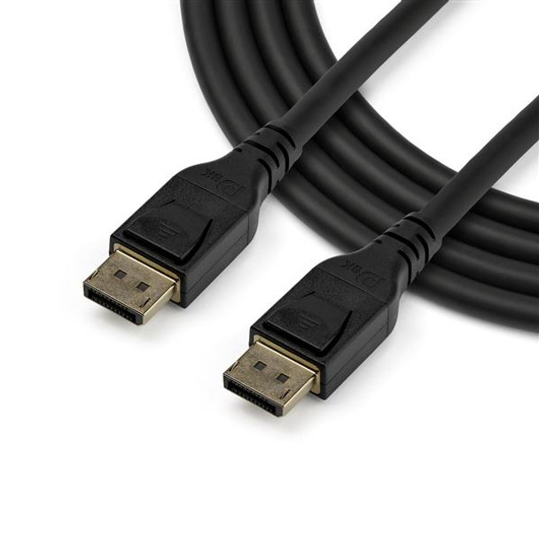 StarTech CB DP14MM3M 9.8ft(3m) DisplayPort 1.4 Cable VESA Certified Black RTL