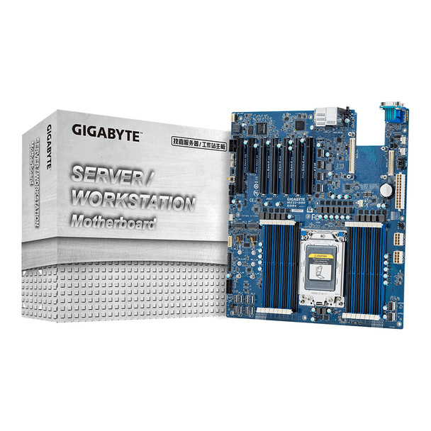 Gigabyte MB MZ32-AR0 AMD EPYC 7002 Socket SP3 DDR4 64G 128G SATA PCIE EATX Bulk