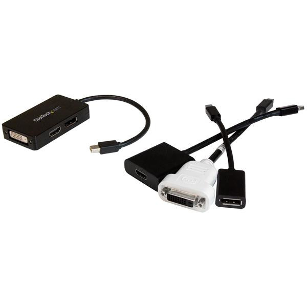 StarTech MDP2DPDVHD MiniDP to DP DVI HDMI Adapter Retail