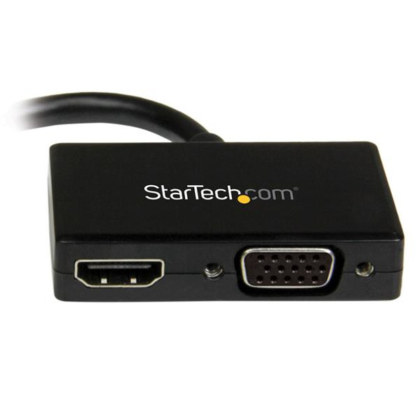 StarTech AC MDP2HDVGA Travel A V Adapter Mini DisplayPort t HDMI VGA Converter