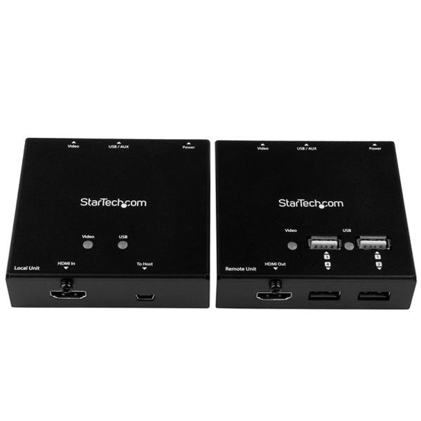 StarTech ST121USBHD HDMI Over CAT6 Extender with 4-port USB Hub Retail