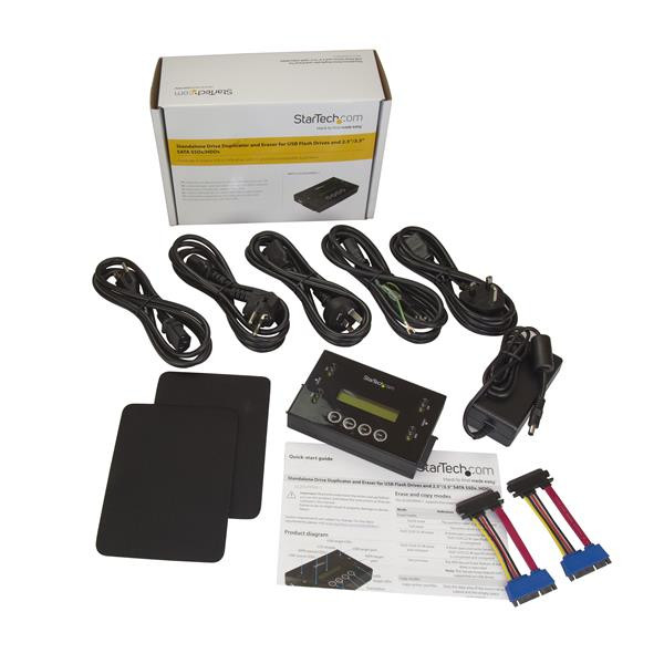 StarTech AC SU2DUPERA11 Duplicator&Eraser f USB Flash&2.5 3.5 SATA Drive RTL