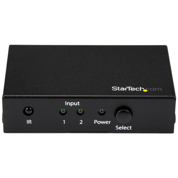 StarTech VAC VS221HD20 2-Port HDMI Switch - 4K 60Hz Retail