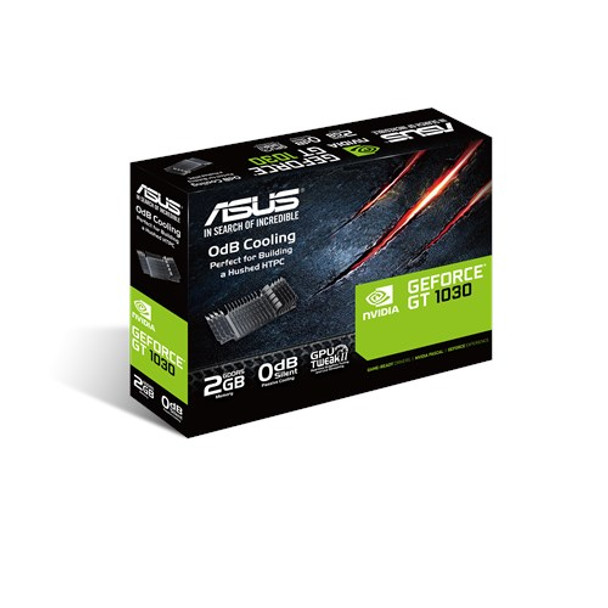 ASUS VCX GT1030-2G-CSM GT 1030 2GB GDDR5 64Bit PCIE 3.0 HDMI DVID LP Retail