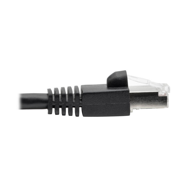 Tripp-Lite CB N262-014-BK 14ft Cat6a 10G Certified Snagless Shielded STP Black