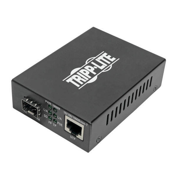 Tripp-Lite AC N785-P01-SFP Gigabit SFP Fiber to Ethernet Media Converter