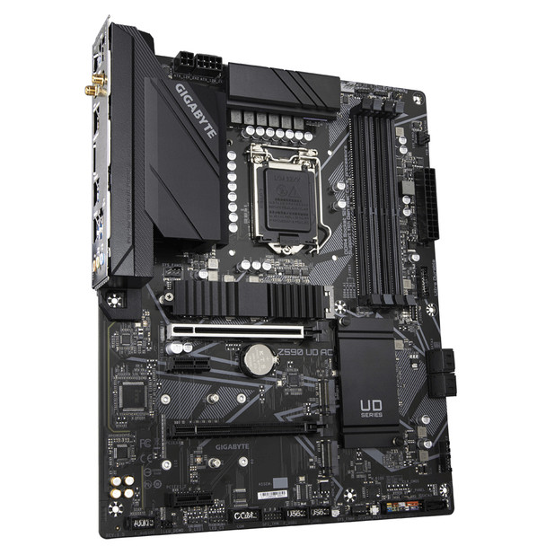 Gigabyte MB Z590 UD AC Z590 LGA1200 Max128GB DDR4 PCIE ATX Retail