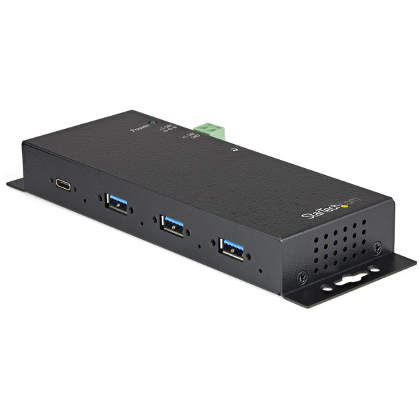 StarTech AC HB31C3A1CME 4PT USB C Hub 10Gbps Metal Industrial 3xUSB-A 1xUSB-C