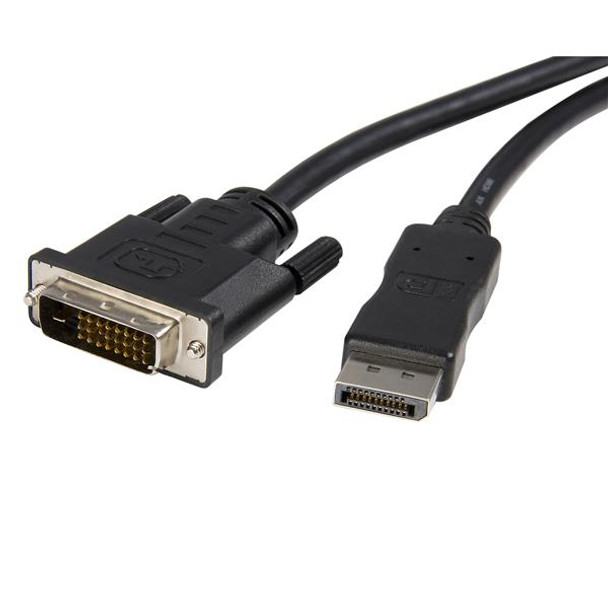 StarTech DP2DVIMM10 10 feet DP to DVI Video Adapter Converter Cable M M Retail