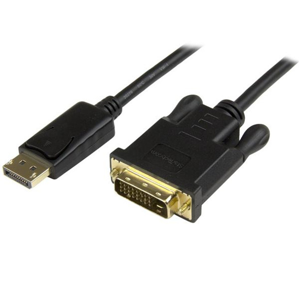 StarTech Cable DP2DVI2MM3 3ft DisplayPort to DVI Converter Cable Retail