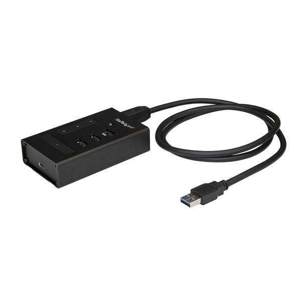 StarTech AC HB30A3A1CST 4PT USB 3.0 Hub USB-A to 3xUSB-A & 1xUSB-C Metal RTL