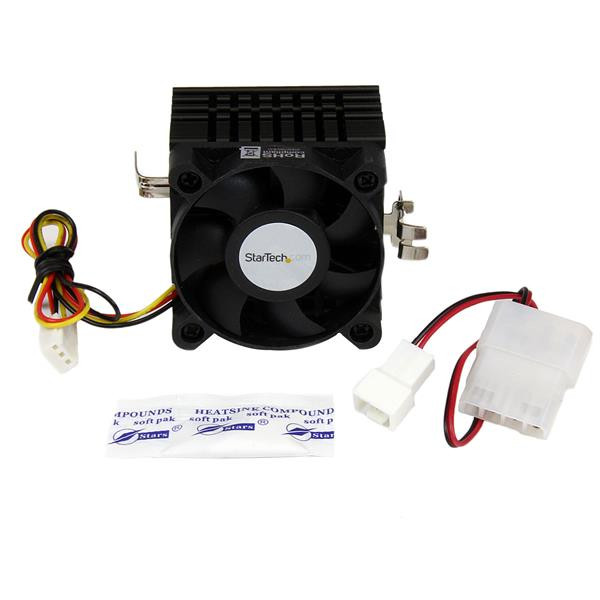 StarTech CPU Cooler Fan Pentium Celeron Socket7 370 w 3-lead TX3 Retail