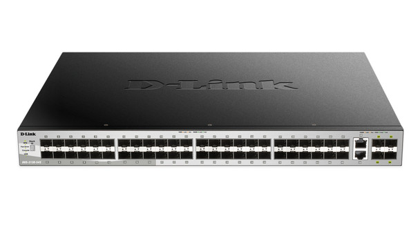 D-Link NT DGS-3130-54S DGS-3130 48PT Managed L3 Gigabit SFP SWT w 6x10GbE Port