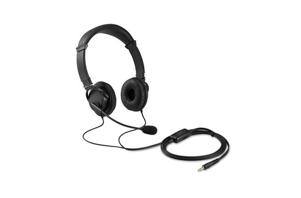 Kensington HE K33597WW Hi-Fi Headphones with Mic and Volume Control Retail