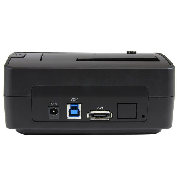 StarTech SDOCKU313E USB3.1 eSATA Drive Docking f 2.5 3.5 SATA Drives Retail