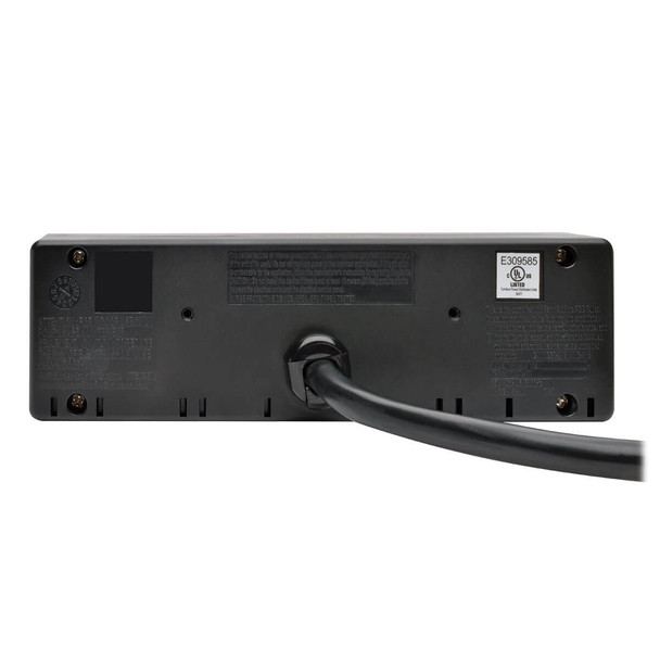 Tripp-Lite UP TLP310USBS 10ft 3-Outlet Surge Protector w 2xUSB Ports Black RTL