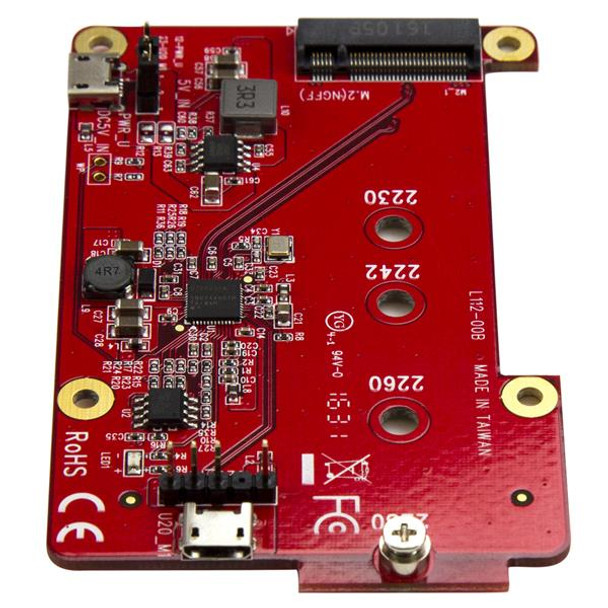 StarTech PIB2M21 USB to M.2 SATA Converter f Raspberry Pi & Development Boards